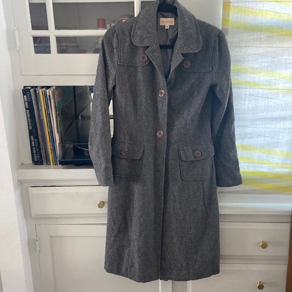 Built by Wendy wool overcoat size Small